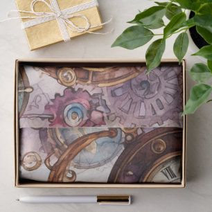 Papel De Seda Victorian Steampunk