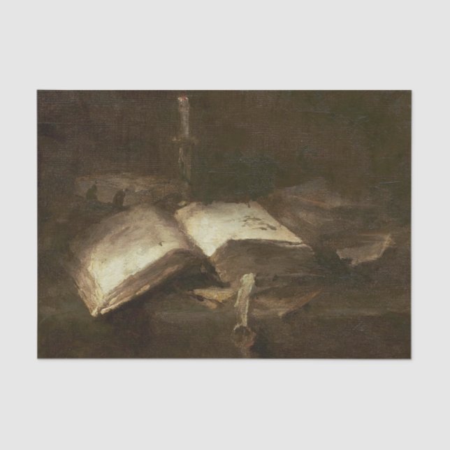 Papel De Seda Vida con la Biblia de Margaretha Roosenboom (Anverso)