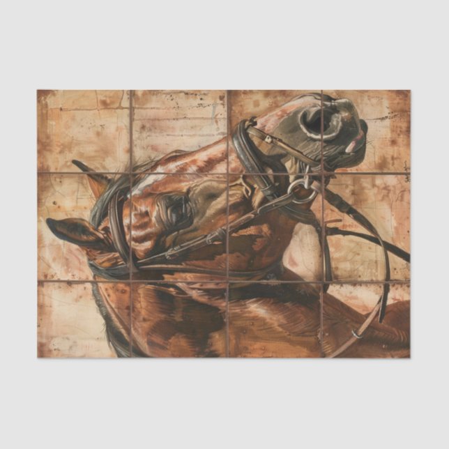 Papel De Seda Vida de caballo (Anverso)