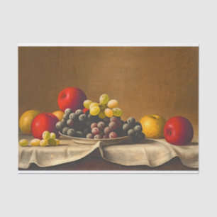 Papel De Seda Vida residual, manzanas, uvas, descomposición de f