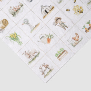 Papel De Seda Vida rural granja