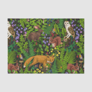 Papel De Seda Vida silvestre