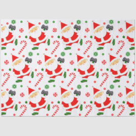 Papel De Seda Video Gamer Christmas Holiday Gift