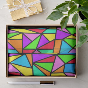 Papel De Seda Vidrio de colores Arcoíris
