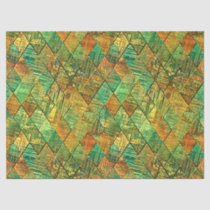 Papel De Seda Vidrio teñido geométrico decorativo moderno