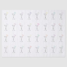 Vidrios de moda frescos de Martini