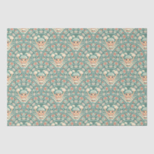 Papel De Seda Vieira Deco Retro Sage & Sand Cheerhead