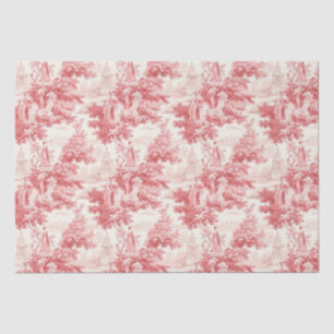 Papel De Seda Viejo toile rojo de alegría