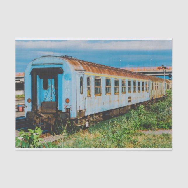 Papel De Seda Viejo tren (Anverso)