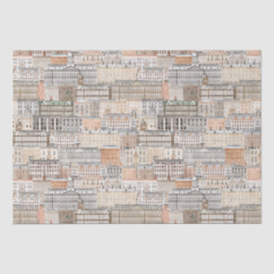 Papel De Seda Viejos edificios europeos