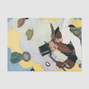 Papel De Seda Vientos de cabeza (1914), Desnudo