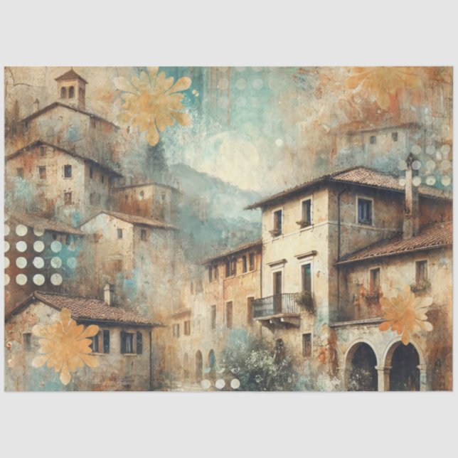 Papel De Seda Villa francesa (Anverso)