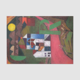 Papel De Seda Villa R de Paul Klee, Resumen de Arte