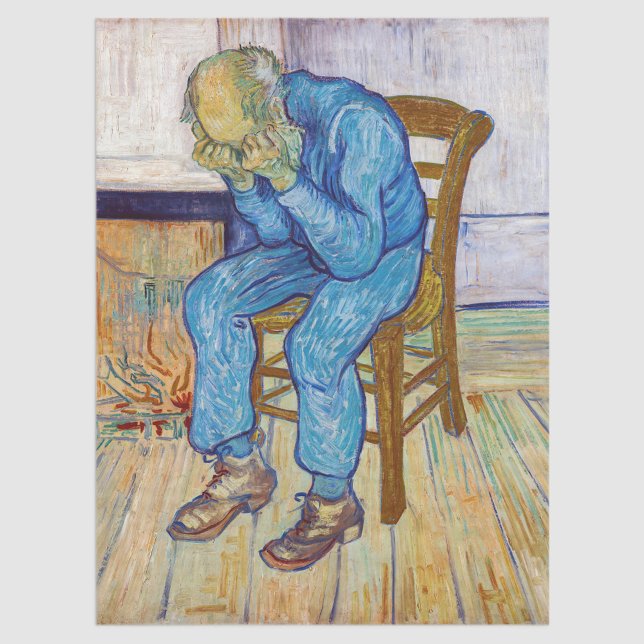 Papel De Seda Vincent van Gogh - A la puerta de la eternidad (Subido por el creador)