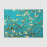 Papel De Seda Vincent Van Gogh Blossoming Almond Tree Floral Art<br><div class="desc">Vincent Van Gogh Blossoming Almond Tree Vintage Floral Art Blossoming Almond Tree es un cuadro de 1890 del artista holandés post-impresionista Vincent van Gogh. Almond Blossoms es un grupo de varios cuadros de 1888 y 1890 de Vincent van Gogh en Arles y Saint-Rémy, al sur de Francia, de almendros florecientes....</div>