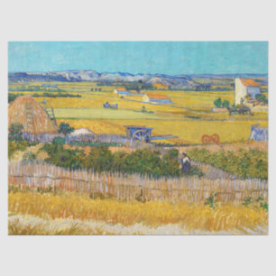 Papel De Seda Vincent van Gogh - Cosecha en La Crau