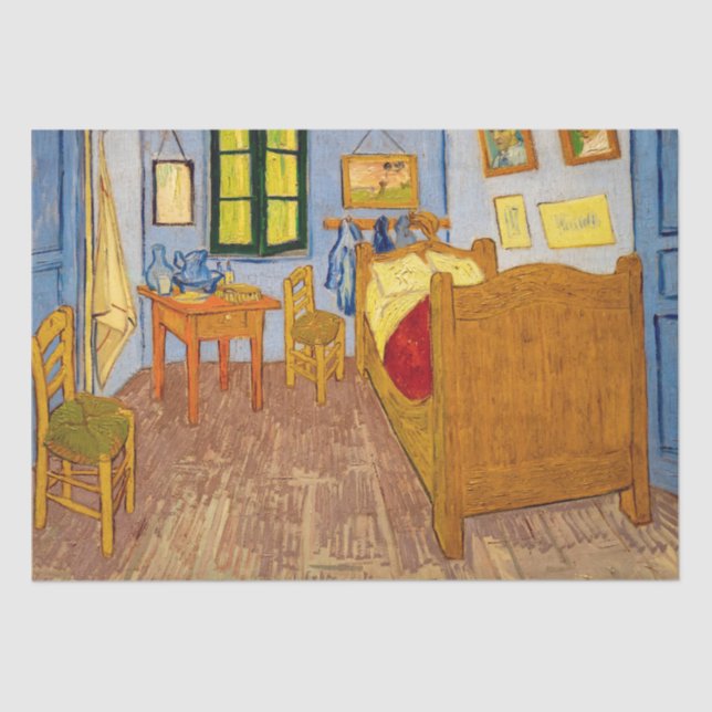 Papel De Seda Vincent van Gogh - Dormitorio de Vincent en Arles (Anverso)