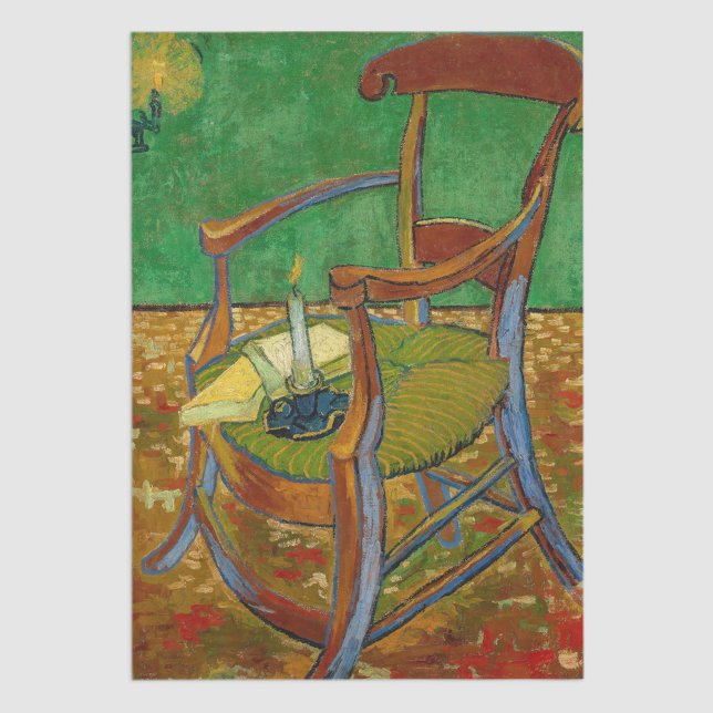 Papel De Seda Vincent van Gogh - El sillón de Paul Gauguin (Subido por el creador)