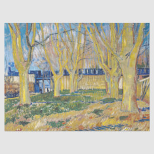 Papel De Seda Vincent van Gogh - El tren azul