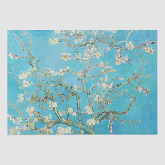 Papel De Seda Vincent van Gogh - Flor de Almendro (Anverso)