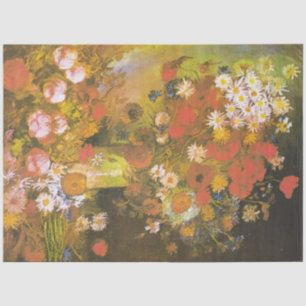 Papel De Seda Vincent van Gogh Flores de prado y rosas