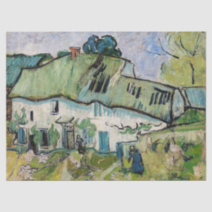 Papel De Seda Vincent van Gogh - Granja con Dos Figuras
