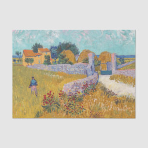 Papel De Seda Vincent van Gogh - Granja en Provenza