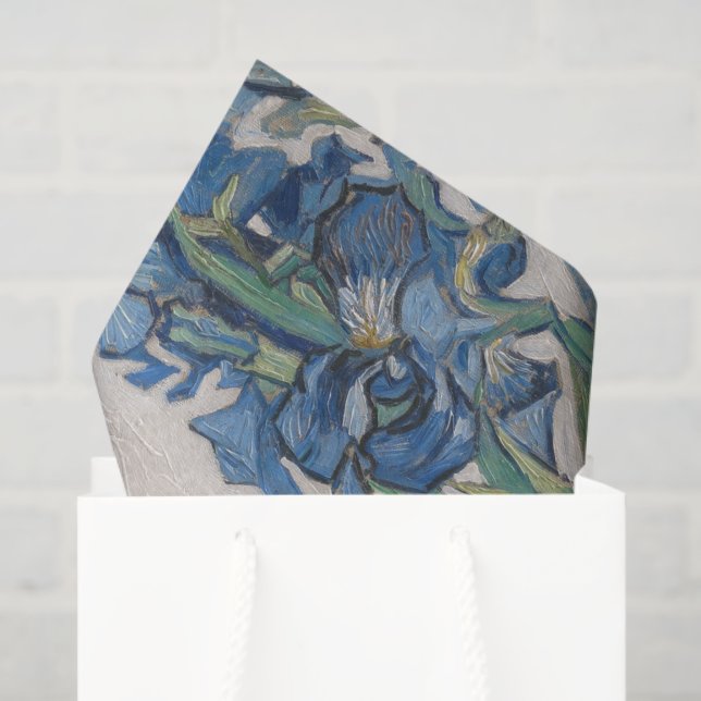 Papel De Seda Vincent Van Gogh Impressionism Flower Painting (Bolsa de regalo)