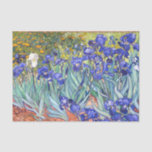 Papel De Seda Vincent Van Gogh Irises Bella Artes de cosecha flo<br><div class="desc">Vincent Van Gogh Blue Irises Floral Bella Artes Irises es una de las muchas pinturas de iris del artista Post-impresionista holandés Vincent van Gogh. Como muchos artistas de su época, Van Gogh fue influenciado por impresiones japonesas en bloques de madera de ukiyo-e. Los contornos fuertes, ángulos inusuales, incluyendo vistas de...</div>