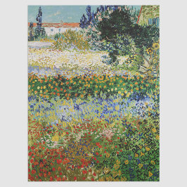 Papel De Seda Vincent van Gogh - Jardín de flores