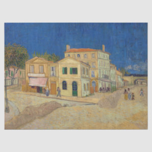 Papel De Seda Vincent van Gogh - La Casa Amarilla / La Calle