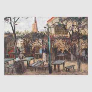Papel De Seda Vincent Van Gogh - La Guinguette en Montmartre