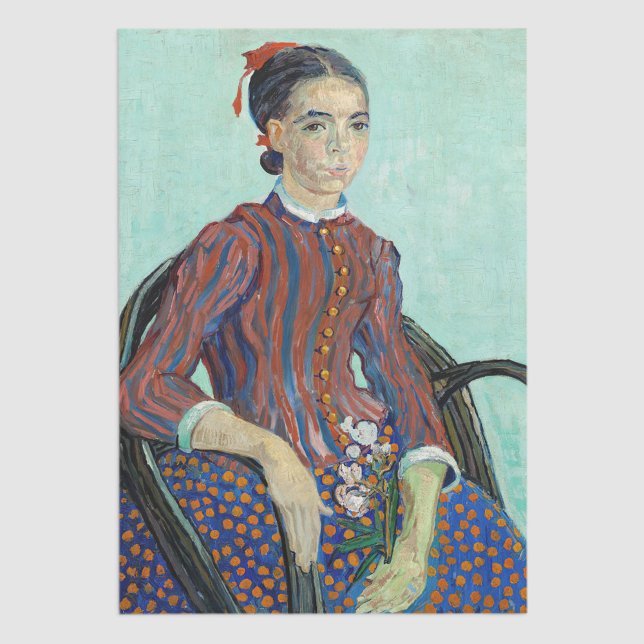 Papel De Seda Vincent van Gogh - La Mousme (Subido por el creador)