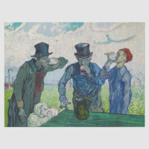 Papel De Seda Vincent van Gogh - Los bebedores, según Daumier