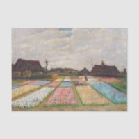 Vincent van Gogh - macizos de flores en Holanda