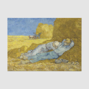 Papel De Seda Vincent Van Gogh - Mediodía, Descanso del trabajo