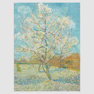 Papel De Seda Vincent van Gogh - Melocotonero Rosa en Flor