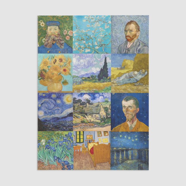 Papel De Seda Vincent Van Gogh - Obra maestra (Subido por el creador)