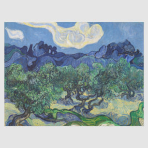Papel De Seda Vincent van Gogh - Olivos con los Alpilles