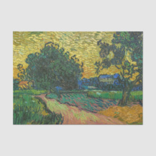 Papel De Seda Vincent van Gogh - Paisaje al Crepúsculo