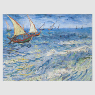 Papel De Seda Vincent van Gogh - Paisaje marino cerca de Saintes