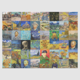 Papel De Seda Vincent van Gogh - Piquetas maestras del mosaico