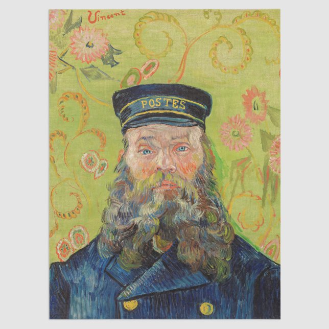Papel De Seda Vincent Van Gogh - Postman Joseph Roulin (Subido por el creador)