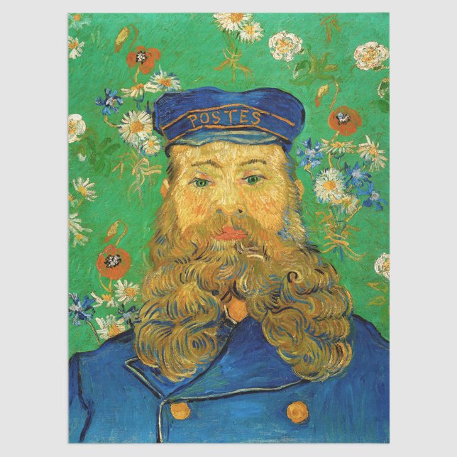 Papel De Seda Vincent Van Gogh - Postman Joseph Roulin (Subido por el creador)