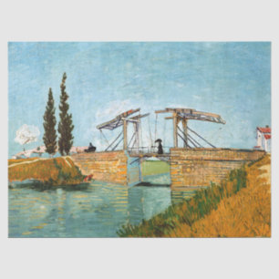 Papel De Seda Vincent van Gogh - Puente Langlois en Arles #3