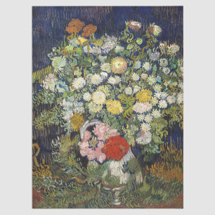 Papel De Seda Vincent van Gogh - Ramo de flores en un jarrón