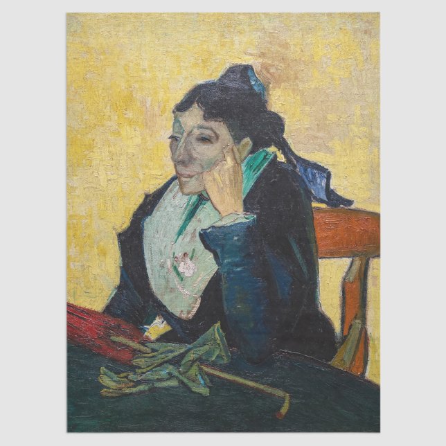 Papel De Seda Vincent Van Gogh - Retrato de Madame Ginoux (Subido por el creador)