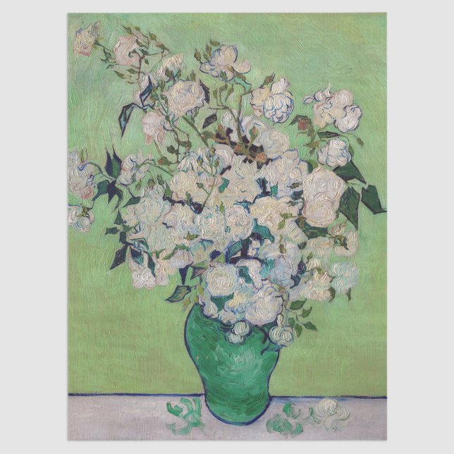 Papel De Seda Vincent van Gogh - Rosas (Subido por el creador)