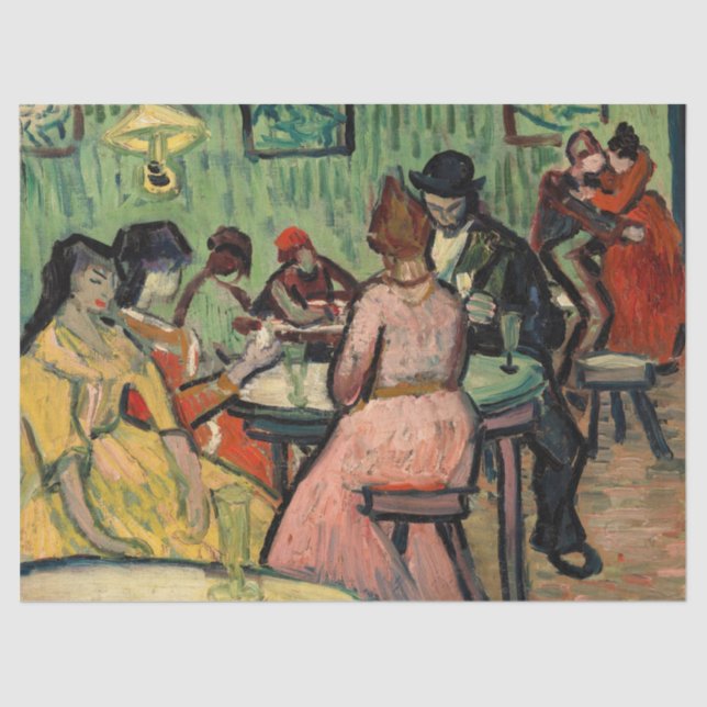 Papel De Seda Vincent van Gogh - The Brothel (Anverso)