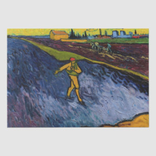 Papel De Seda Vincent van Gogh - The Sower: Las afueras de Arles
